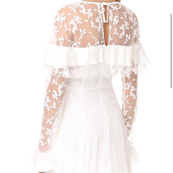 For Love & Lemons Rosebud Embroidery Mini Dress - Picture 5 of 9